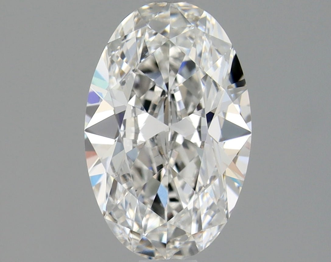 1 Carat Oval - Natural Diamond - 1 - F - VS1 - VG - G - Diamonds By Rothschild