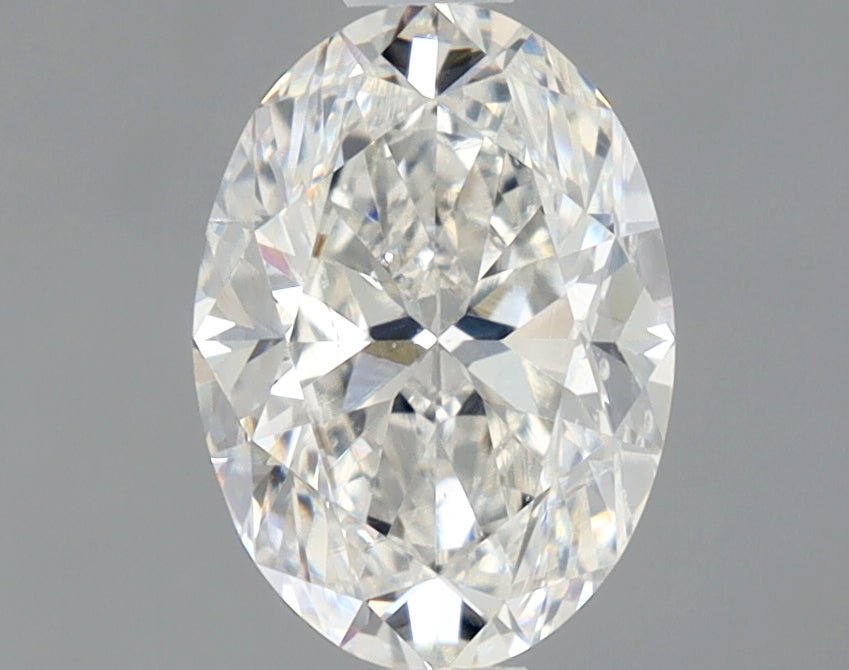 1 Carat Oval - Natural Diamond - 1 - G - SI1 - EX - EX - Diamonds By Rothschild