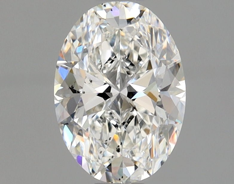 1 Carat OVAL - Natural Diamond - 1 - G - SI1 - EX - VG - Diamonds By Rothschild