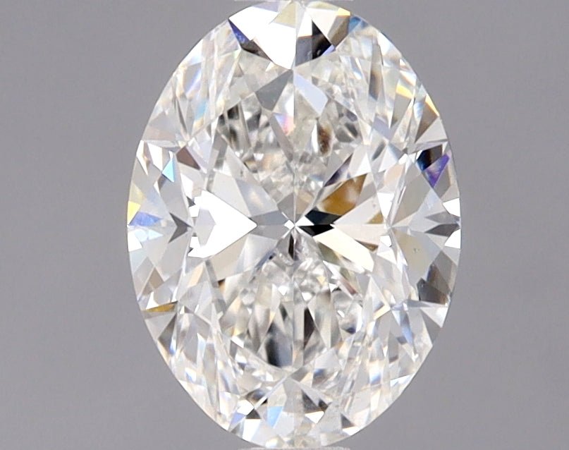 1 Carat Oval - Natural Diamond - 1 - G - SI2 - EX - VG - Diamonds By Rothschild