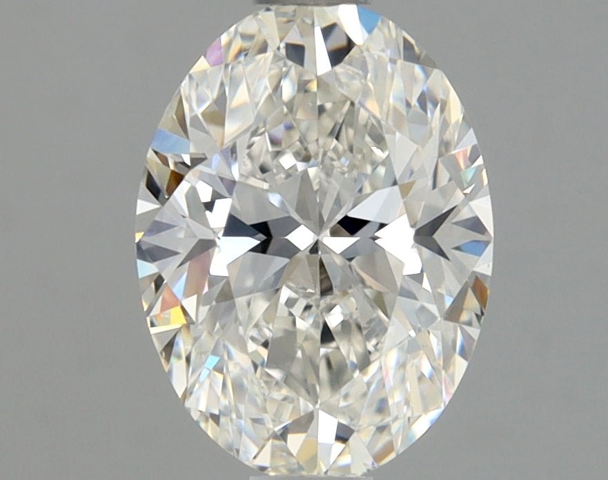 1 Carat Oval - Natural Diamond - 1 - G - VS2 - EX - VG - Diamonds By Rothschild