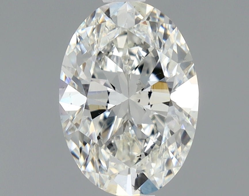 1 Carat Oval - Natural Diamond - 1 - H - SI1 - EX - VG - Diamonds By Rothschild