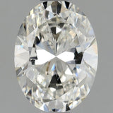1 Carat Oval - Natural Diamond - 1 - H - SI2 - EX - EX - Diamonds By Rothschild