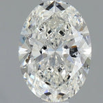 1 Carat Oval - Natural Diamond - 1 - H - SI2 - EX - EX - Diamonds By Rothschild
