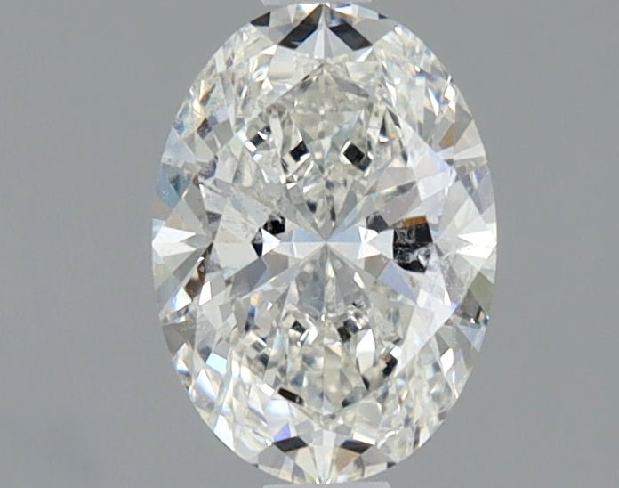 1 Carat Oval - Natural Diamond - 1 - H - SI2 - EX - EX - Diamonds By Rothschild