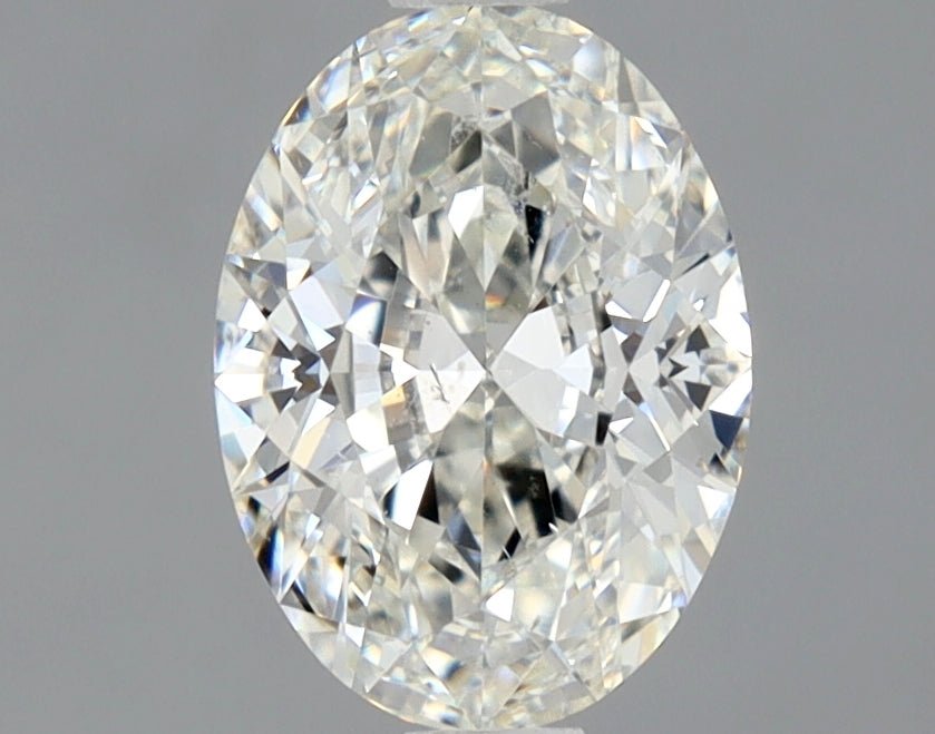 1 Carat Oval - Natural Diamond - 1 - H - SI2 - EX - VG - Diamonds By Rothschild