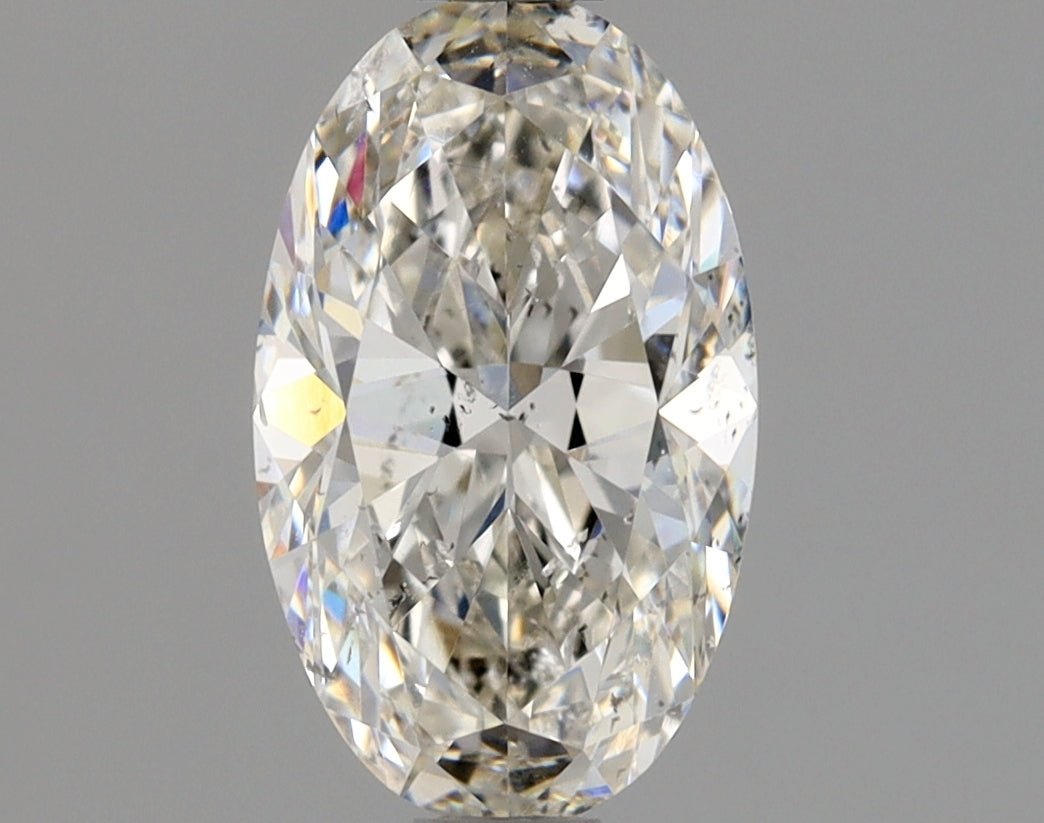 1 Carat Oval - Natural Diamond - 1 - H - SI2 - EX - VG - Diamonds By Rothschild