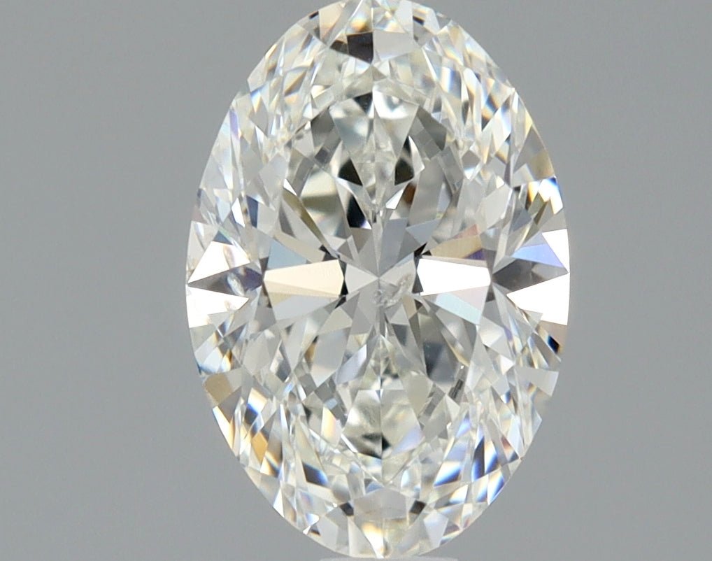 1 Carat OVAL - Natural Diamond - 1 - H - SI2 - VG - VG - Diamonds By Rothschild