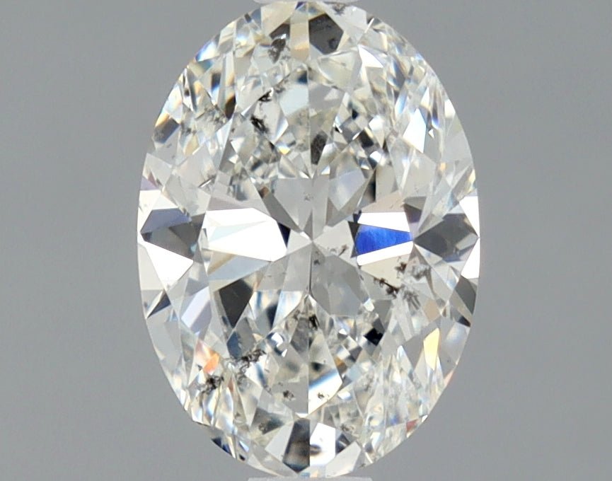 1 Carat Oval - Natural Diamond - 1 - H - SI2 - VG - VG - Diamonds By Rothschild