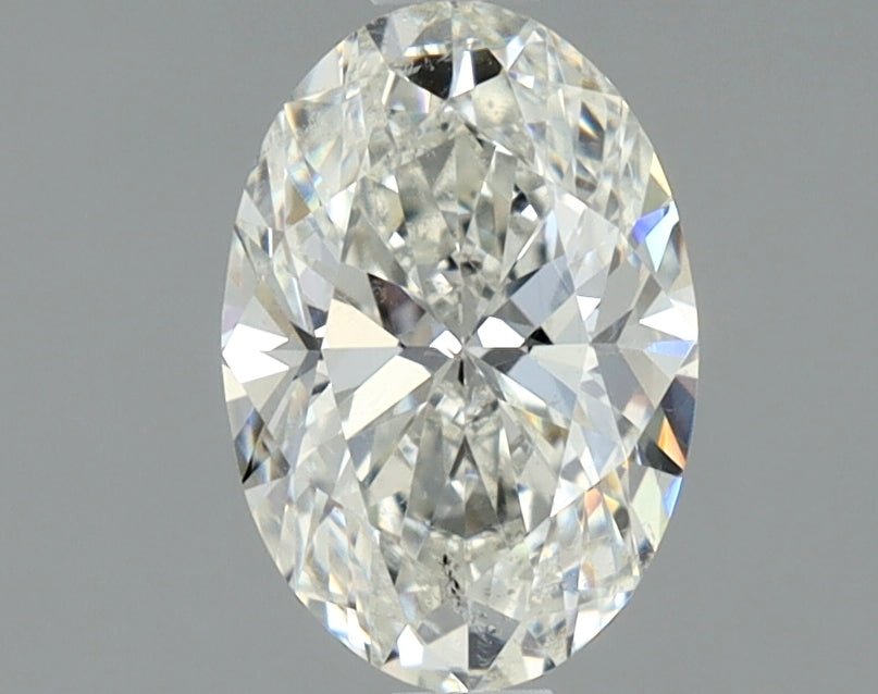 1 Carat Oval - Natural Diamond - 1 - I - SI2 - EX - EX - Diamonds By Rothschild