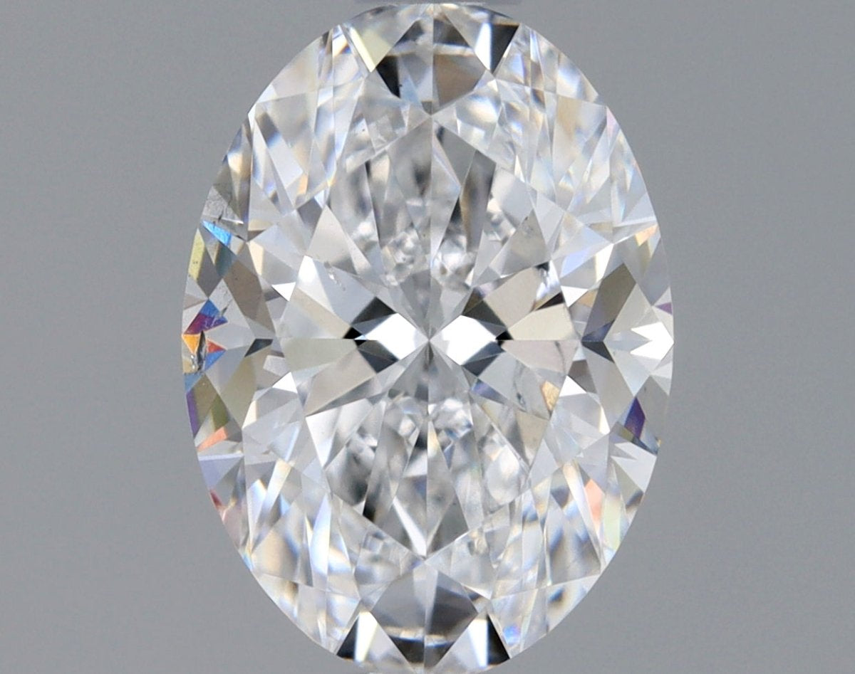 1 Carat OVAL - Natural Diamond - 1.01 - D - SI1 - EX - EX - Diamonds By Rothschild