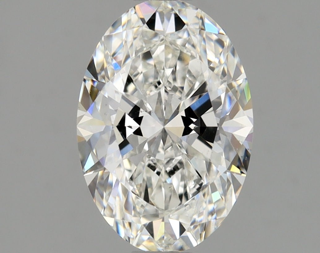 1 Carat Oval - Natural Diamond - 1.01 - D - SI1 - EX - EX - Diamonds By Rothschild