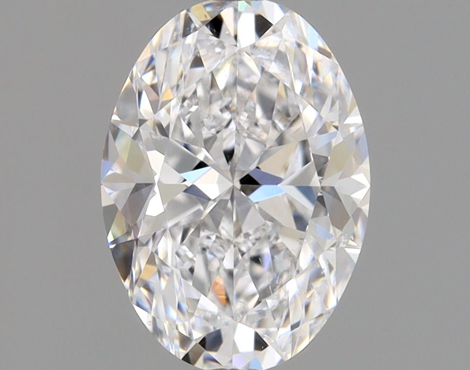 1 Carat Oval - Natural Diamond - 1.01 - D - SI1 - EX - EX - Diamonds By Rothschild