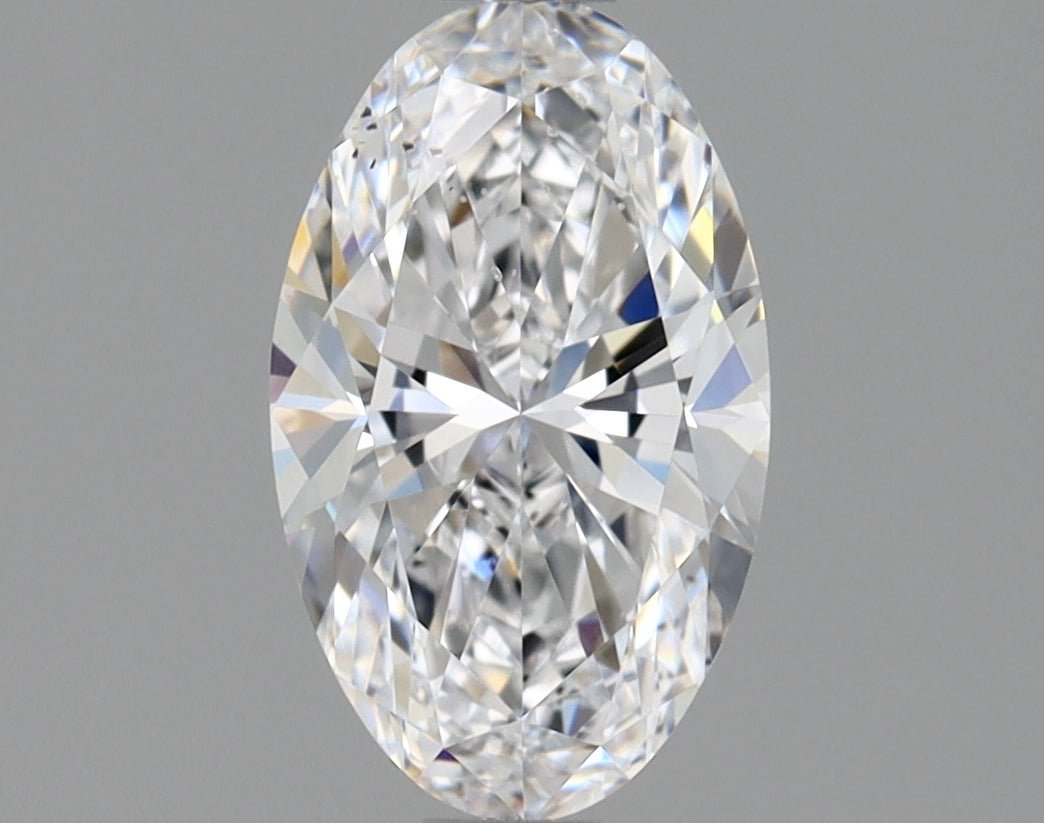 1 Carat Oval - Natural Diamond - 1.01 - D - SI1 - EX - VG - Diamonds By Rothschild
