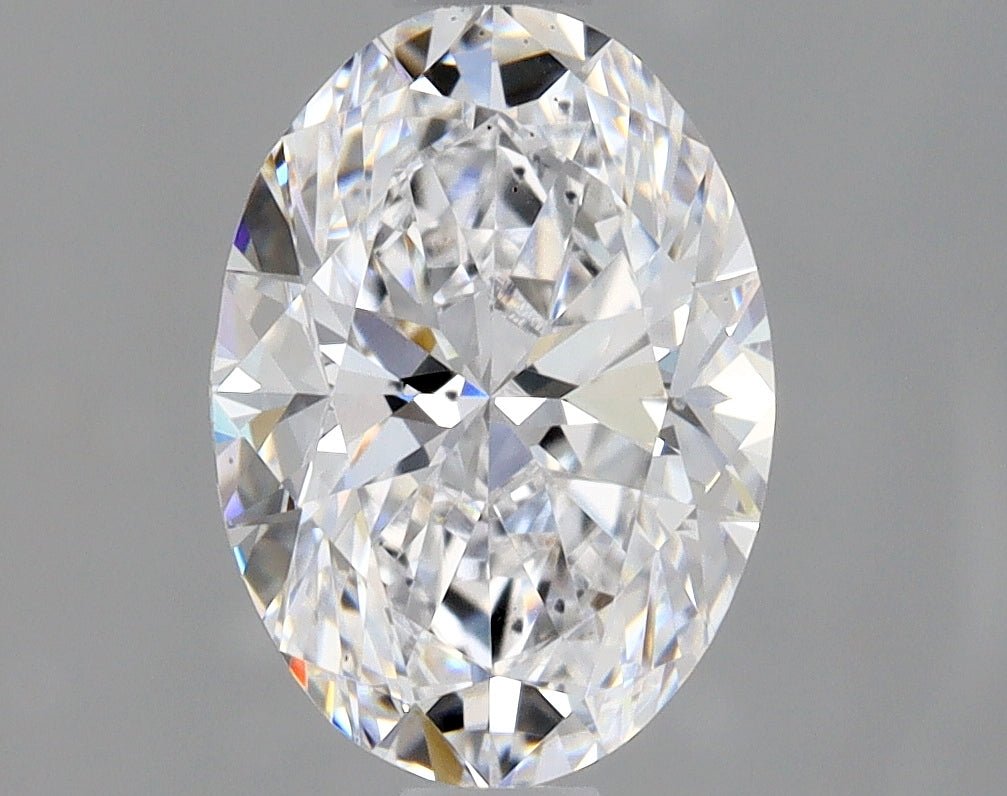 1 Carat Oval - Natural Diamond - 1.01 - D - SI1 - EX - VG - Diamonds By Rothschild