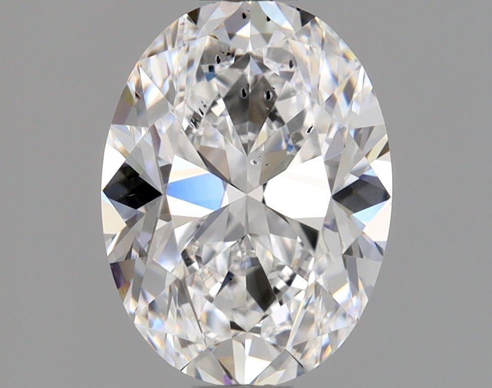 1 Carat Oval - Natural Diamond - 1.01 - D - SI1 - VG - EX - Diamonds By Rothschild