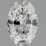 1 Carat Oval - Natural Diamond - 1.01 - D - SI2 - EX - VG - Diamonds By Rothschild