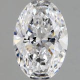 1 Carat Oval - Natural Diamond - 1.01 - D - SI2 - VG - VG - Diamonds By Rothschild