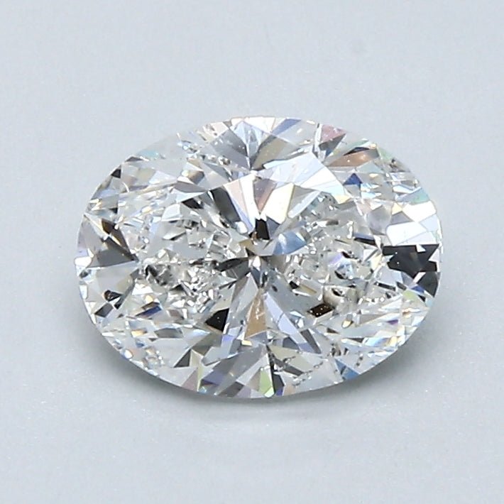 1 Carat Oval - Natural Diamond - 1.01 - E - I1 - VG - VG - G - Diamonds By Rothschild