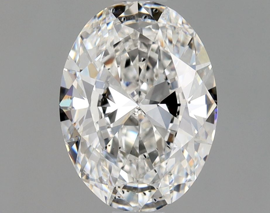 1 Carat Oval - Natural Diamond - 1.01 - E - SI1 - EX - VG - Diamonds By Rothschild