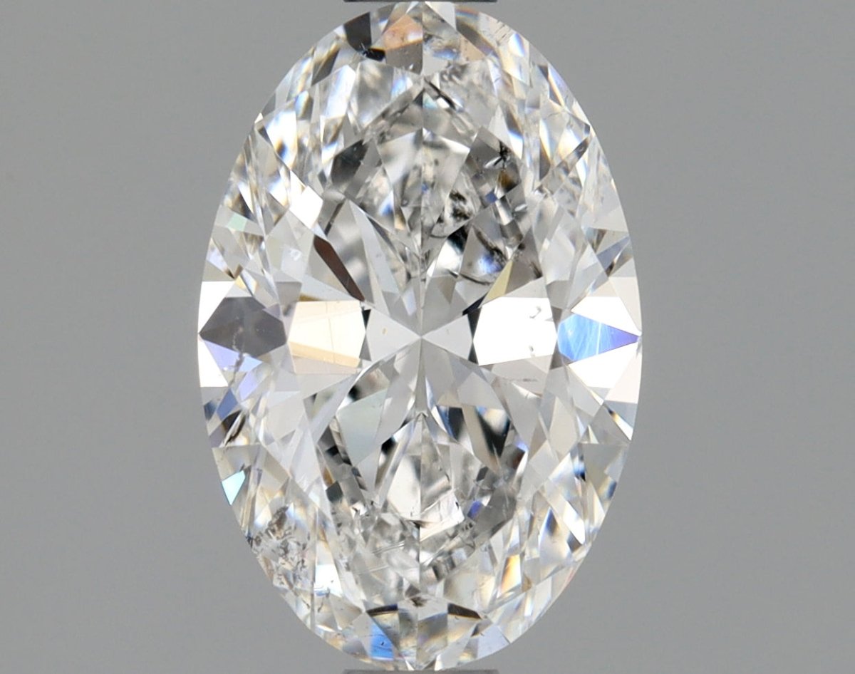1 Carat Oval - Natural Diamond - 1.01 - E - SI2 - EX - VG - Diamonds By Rothschild