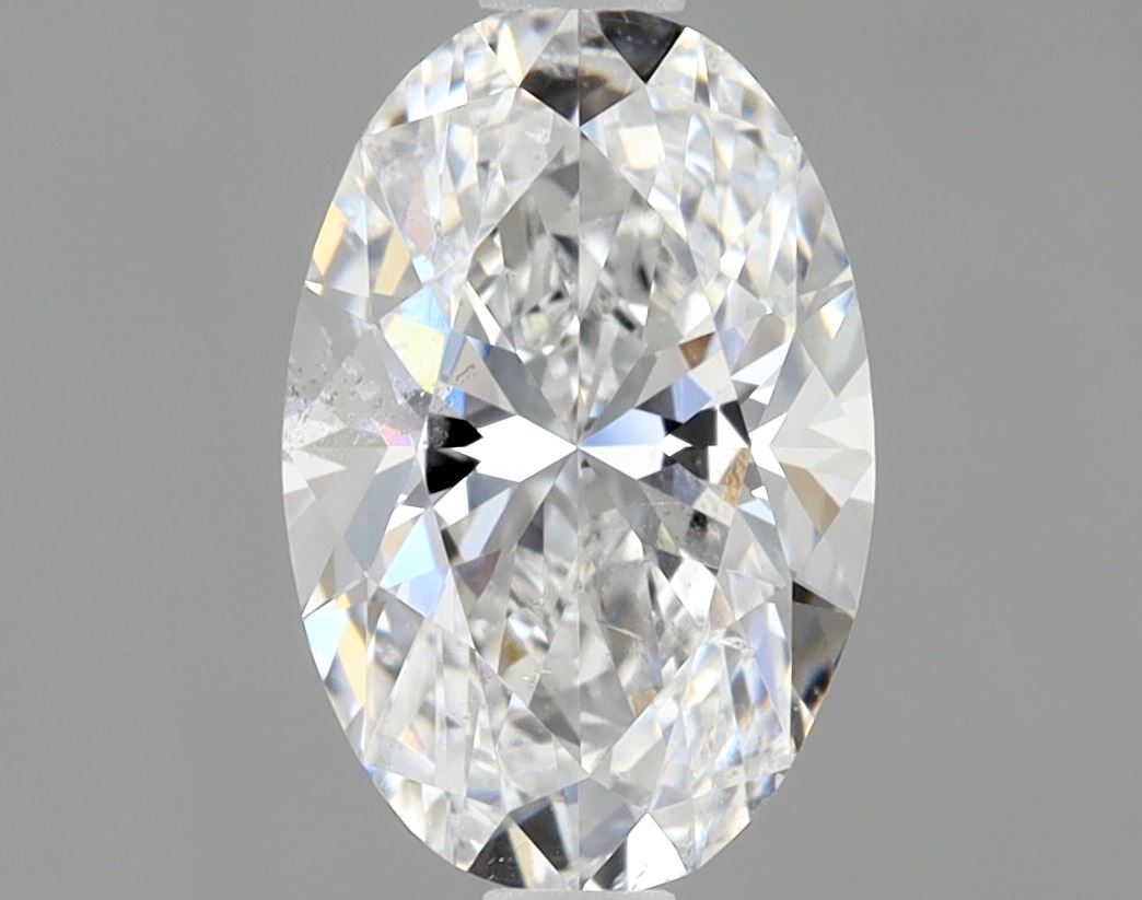 1 Carat OVAL - Natural Diamond - 1.01 - E - SI2 - EX - VG - Diamonds By Rothschild
