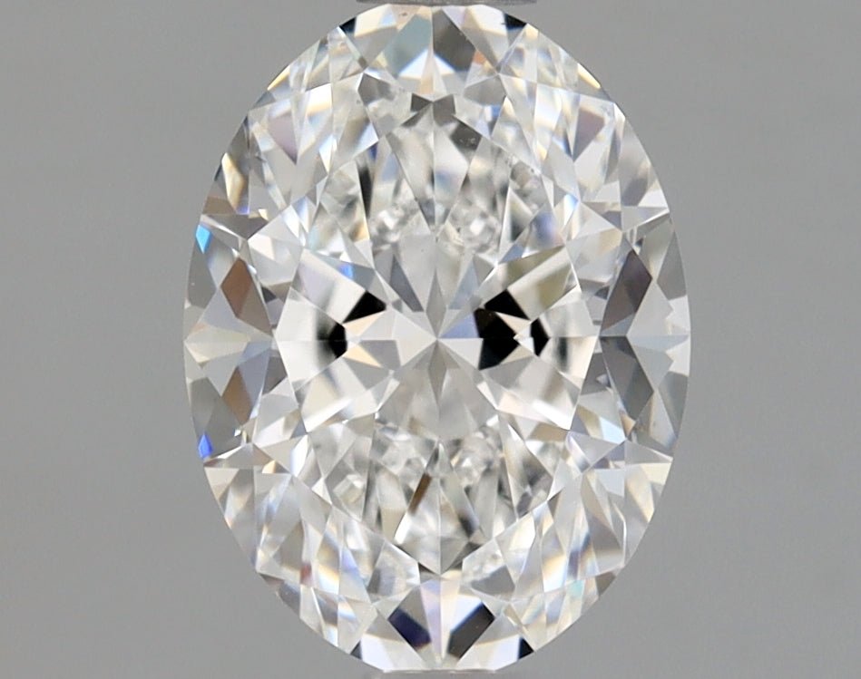 1 Carat Oval - Natural Diamond - 1.01 - E - VS2 - EX - EX - Diamonds By Rothschild