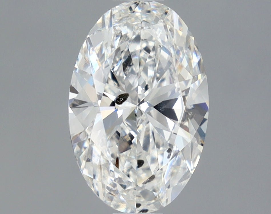 1 Carat Oval - Natural Diamond - 1.01 - F - I1 - EX - VG - Diamonds By Rothschild