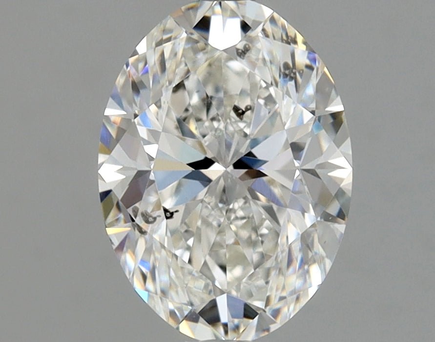 1 Carat Oval - Natural Diamond - 1.01 - F - SI2 - VG - EX - Diamonds By Rothschild