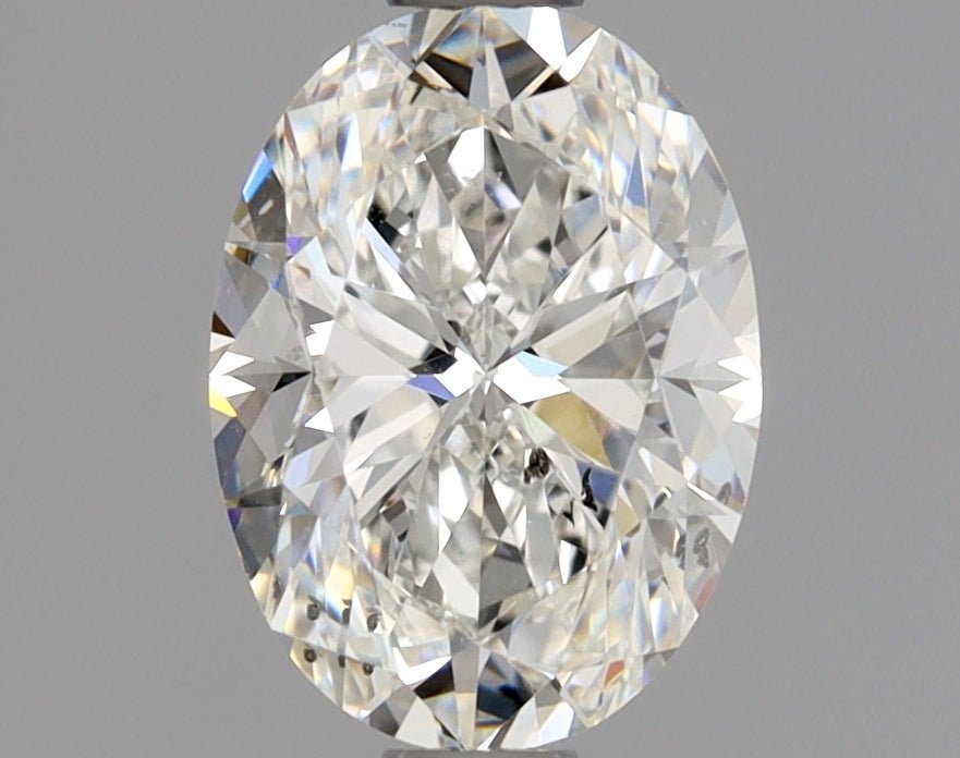 1 Carat OVAL - Natural Diamond - 1.01 - F - SI2 - VG - EX - Diamonds By Rothschild