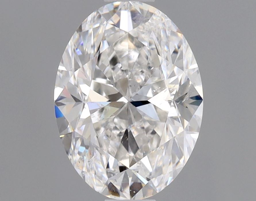 1 Carat Oval - Natural Diamond - 1.01 - F - SI2 - VG - VG - Diamonds By Rothschild