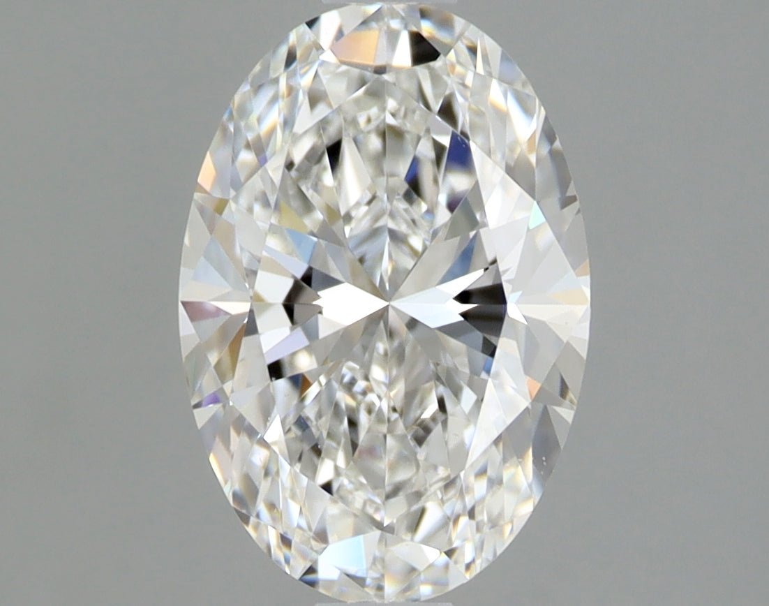 1 Carat Oval - Natural Diamond - 1.01 - F - VS2 - EX - EX - Diamonds By Rothschild