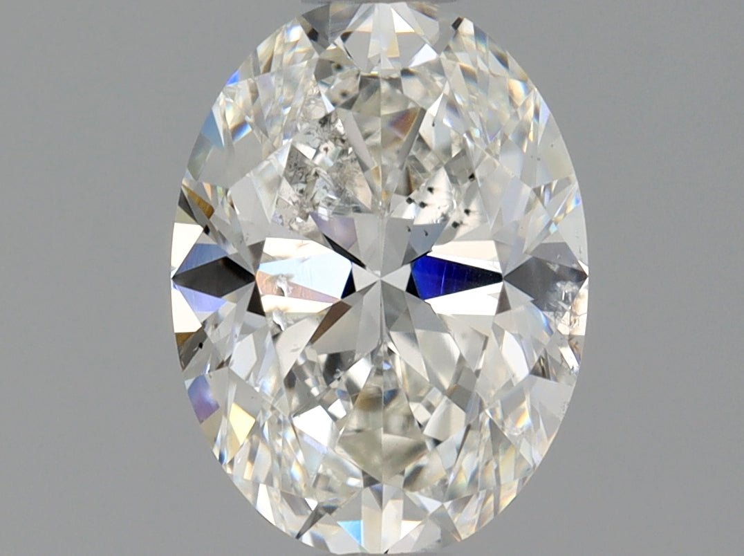 1 Carat Oval - Natural Diamond - 1.01 - G - SI2 - EX - EX - Diamonds By Rothschild