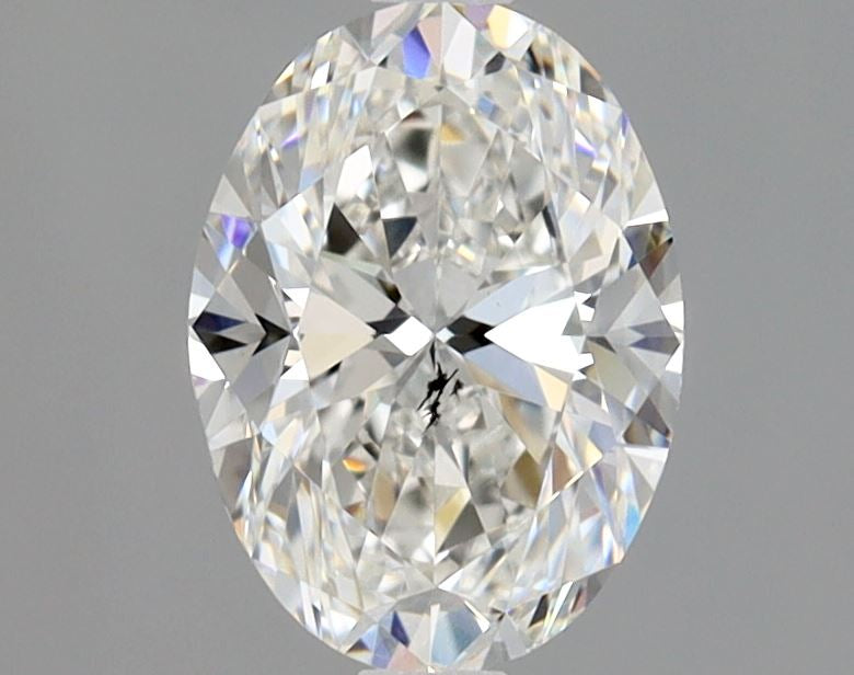 1 Carat Oval - Natural Diamond - 1.01 - G - SI2 - EX - VG - Diamonds By Rothschild