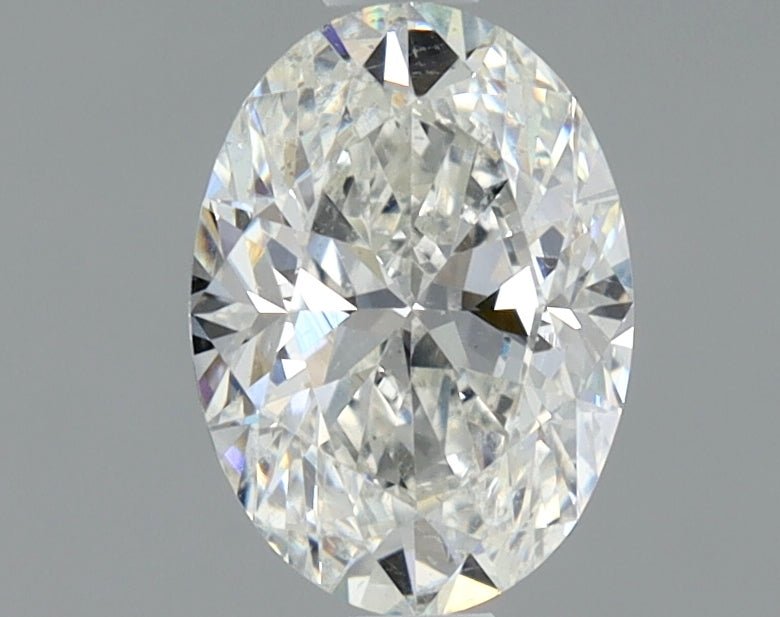 1 Carat Oval - Natural Diamond - 1.01 - G - SI2 - EX - VG - Diamonds By Rothschild