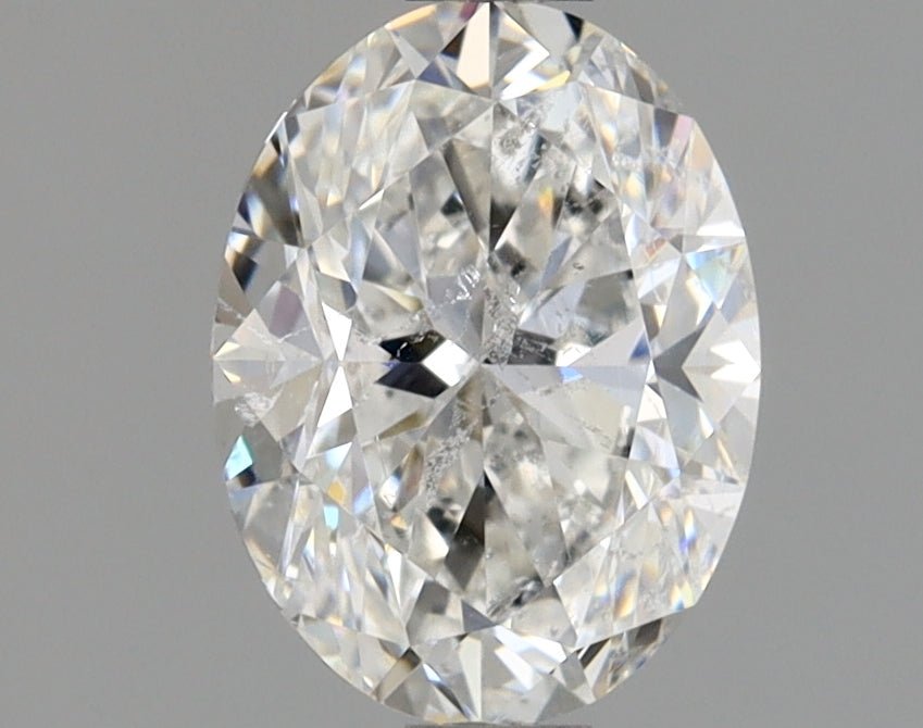 1 Carat OVAL - Natural Diamond - 1.01 - G - SI2 - VG - VG - Diamonds By Rothschild