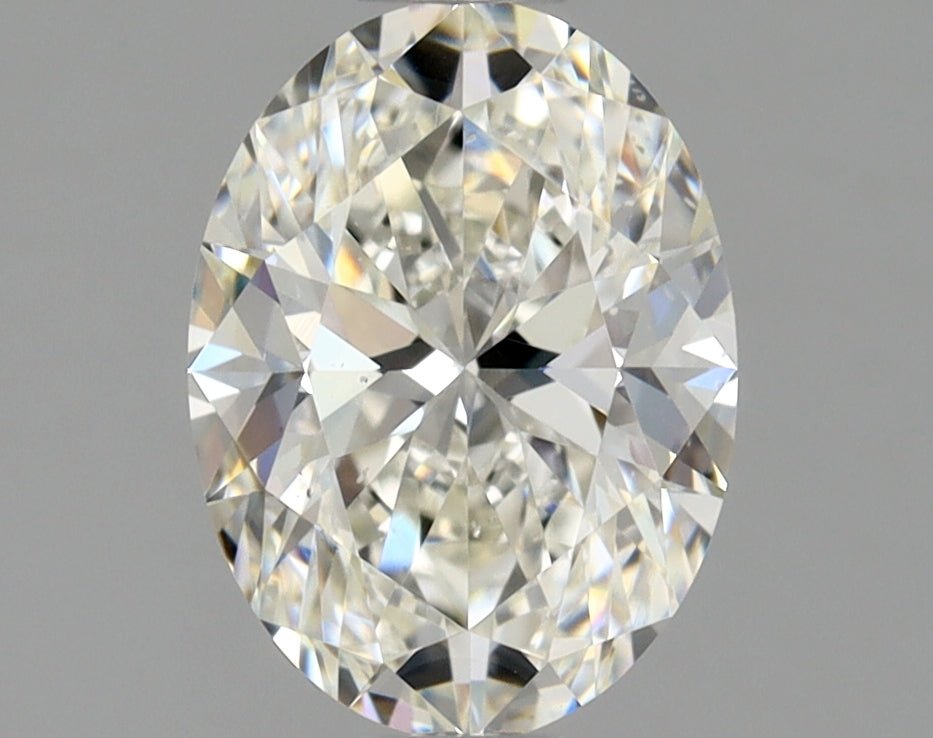 1 Carat Oval - Natural Diamond - 1.01 - H - SI1 - EX - EX - Diamonds By Rothschild