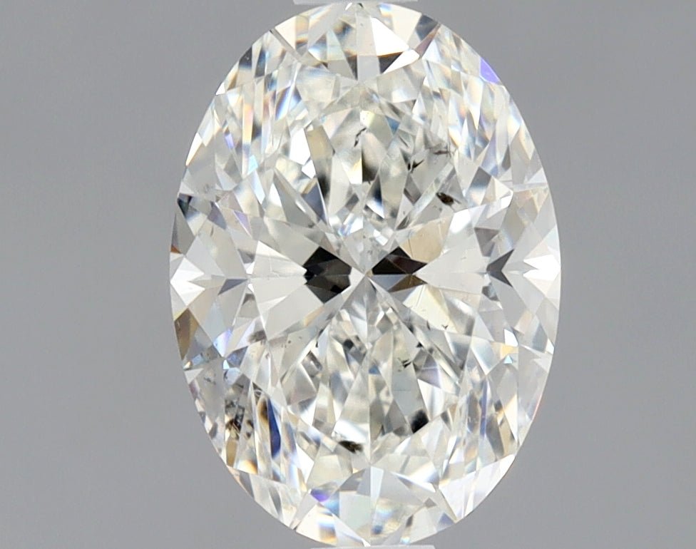 1 Carat Oval - Natural Diamond - 1.01 - H - SI1 - VG - VG - Diamonds By Rothschild