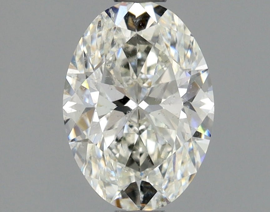 1 Carat OVAL - Natural Diamond - 1.01 - H - SI2 - EX - EX - Diamonds By Rothschild