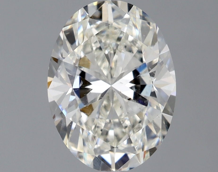 1 Carat Oval - Natural Diamond - 1.01 - H - SI2 - EX - EX - Diamonds By Rothschild