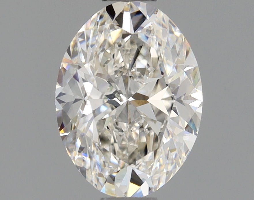 1 Carat OVAL - Natural Diamond - 1.01 - H - SI2 - EX - EX - Diamonds By Rothschild