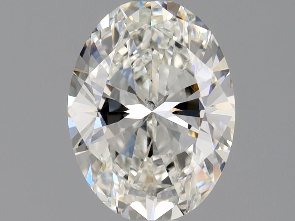 1 Carat Oval - Natural Diamond - 1.01 - H - SI2 - VG - VG - Diamonds By Rothschild