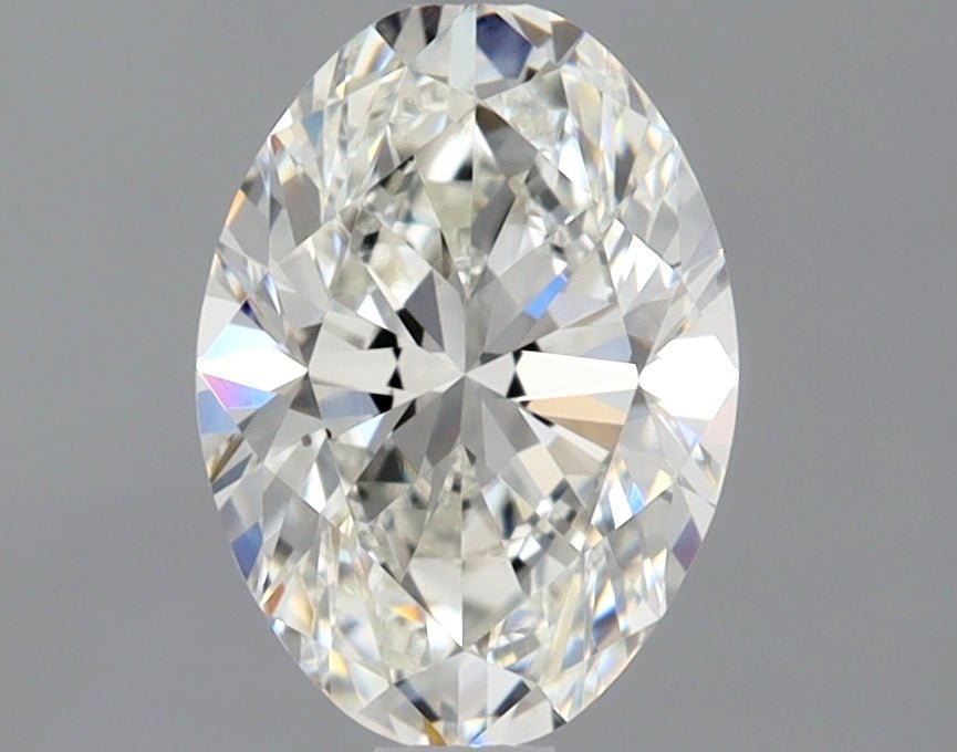 1 Carat Oval - Natural Diamond - 1.01 - H - VS2 - VG - EX - Diamonds By Rothschild