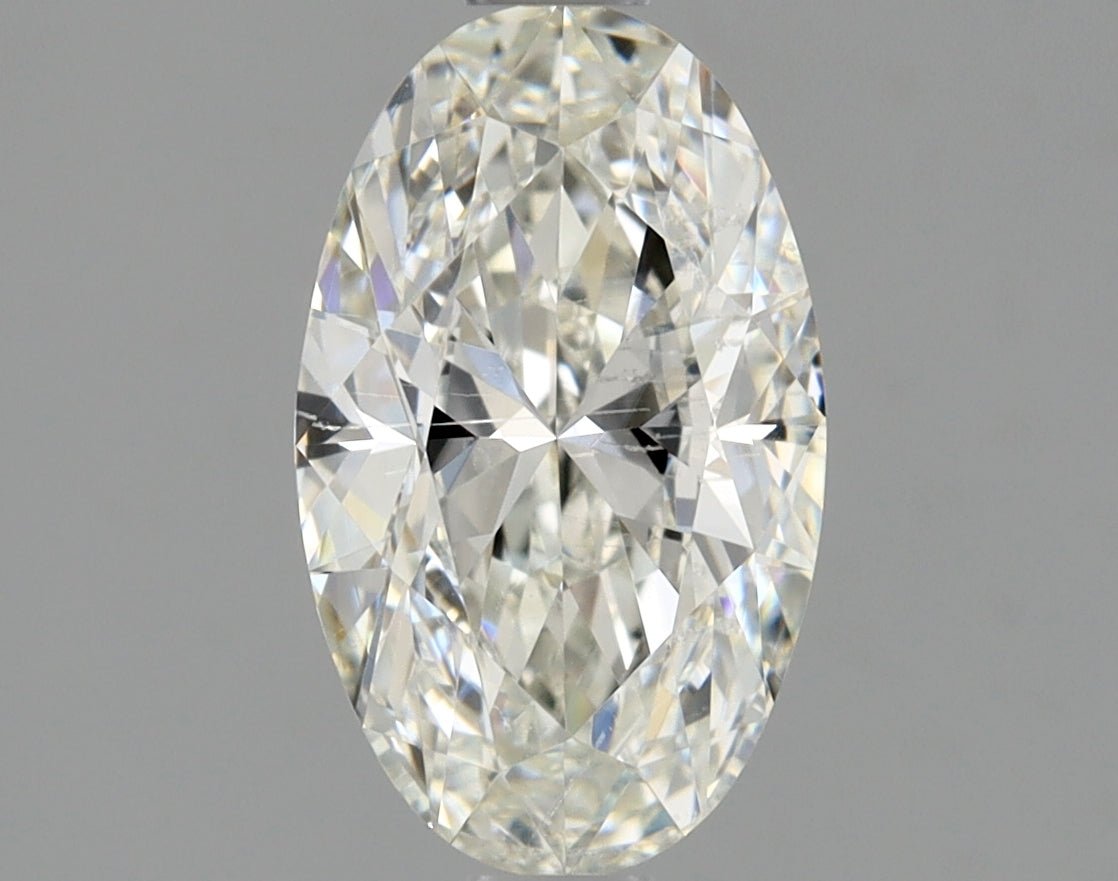 1 Carat Oval - Natural Diamond - 1.01 - I - SI1 - EX - VG - Diamonds By Rothschild