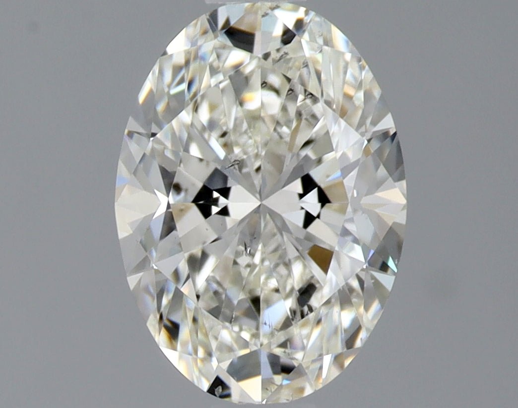 1 Carat OVAL - Natural Diamond - 1.01 - I - SI2 - EX - EX - Diamonds By Rothschild