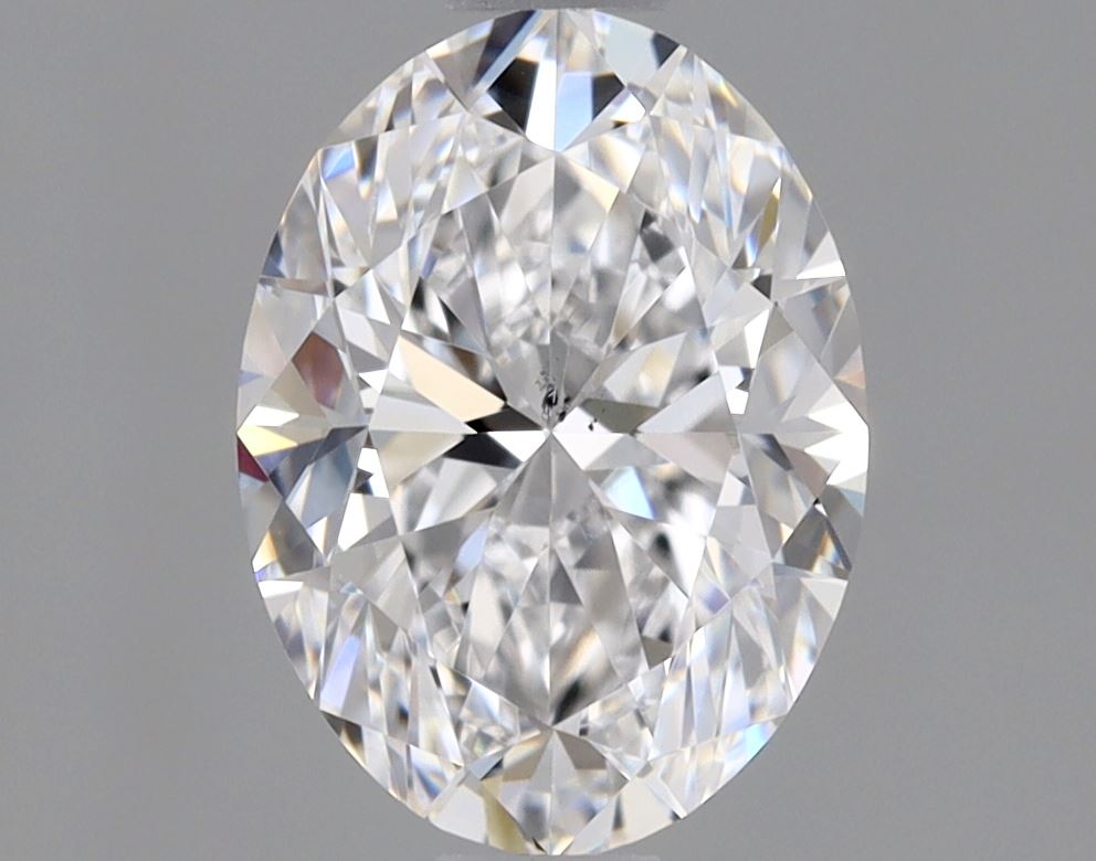 1 Carat Oval - Natural Diamond - 1.02 - D - SI1 - EX - EX - Diamonds By Rothschild