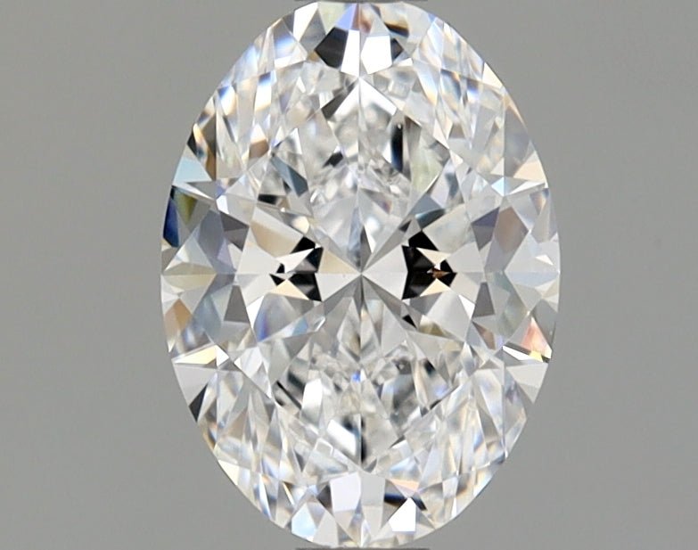 1 Carat Oval - Natural Diamond - 1.02 - D - VS2 - EX - EX - Diamonds By Rothschild