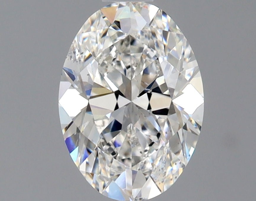 1 Carat OVAL - Natural Diamond - 1.02 - F - SI1 - EX - EX - Diamonds By Rothschild