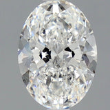1 Carat OVAL - Natural Diamond - 1.02 - F - SI2 - EX - EX - Diamonds By Rothschild