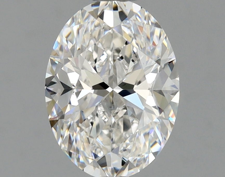 1 Carat Oval - Natural Diamond - 1.02 - F - VS1 - EX - EX - Diamonds By Rothschild